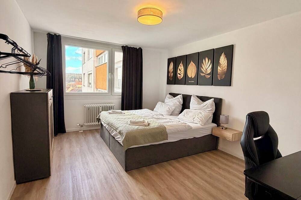 Ganze Wohnung, Modern Apartment Balcony 2Br Central up to 4 Guests Fast Wifi in Kaiserslautern, Saar-Nahe-Bergland