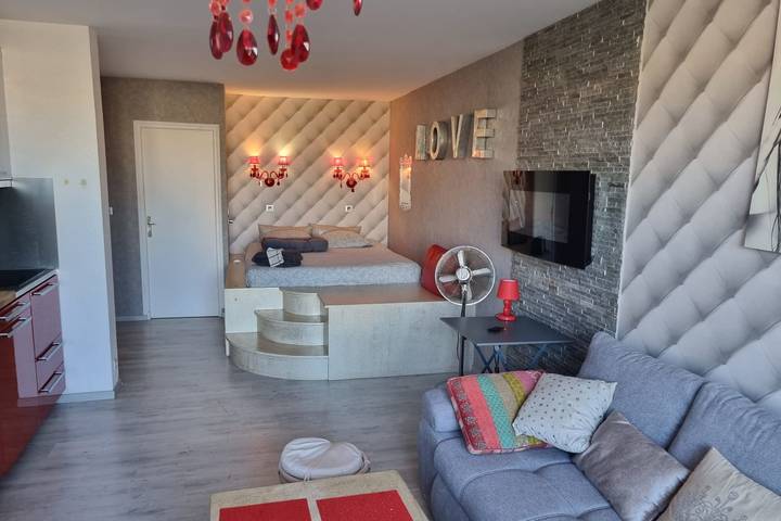 Studio pour 2 personnes, avec terrasse