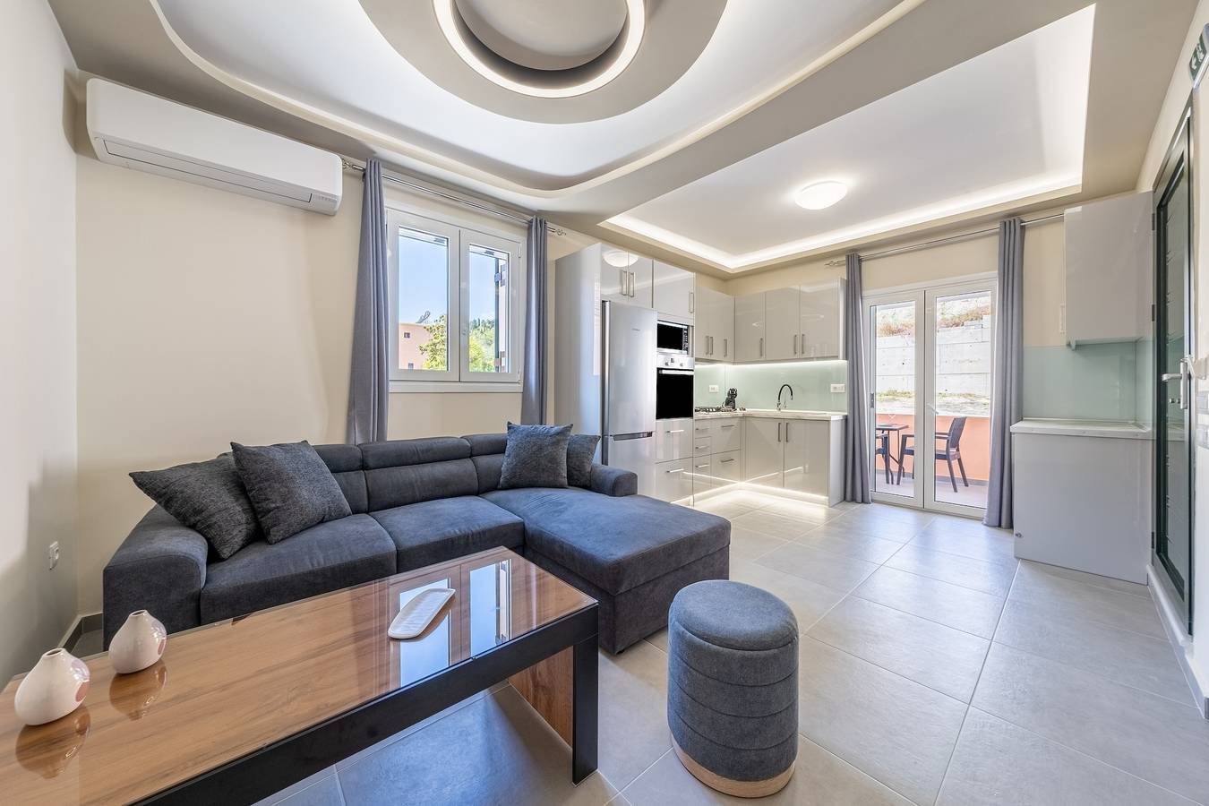 Ganze Wohnung, Apartment 'Luxury Stay' mit Bergblick, Wlan und Klimaanlage in Sidari, Korfu