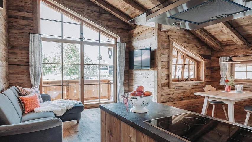 Hütte für 2 Personen, mit Sauna und Balkon in Grünten