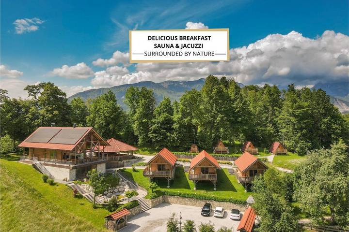 Maison d’hôte pour 2 personnes, avec Balcon et Terrasse ainsi que Jacuzzi et Jardin à Kamnik