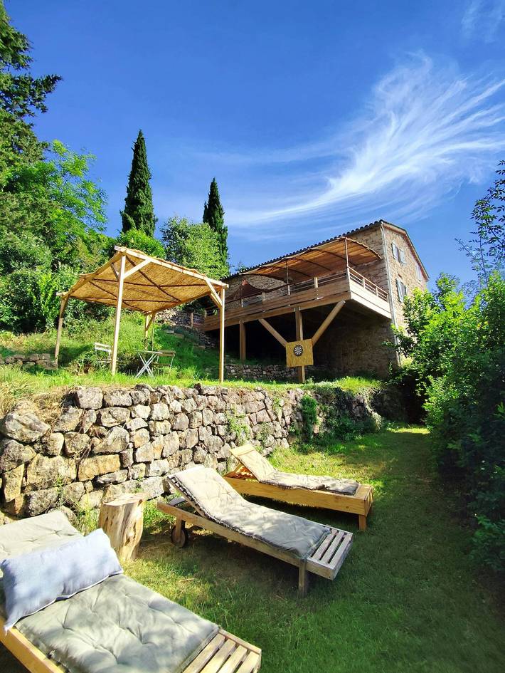 Location de vacances pour 8 personnes, avec jardin et terrasse, adapté aux familles à Joyeuse - 4