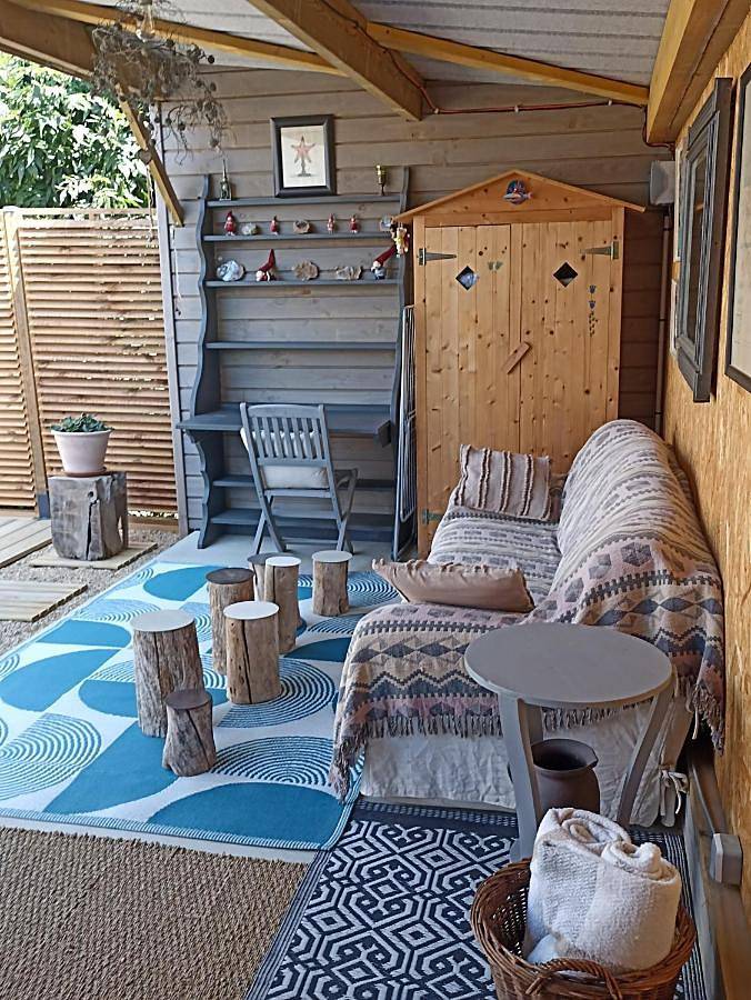 Maison de vacances pour 2 personnes, avec vue et jardin