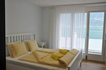 Hôtel pour 4 personnes, avec vue ainsi que vue sur le lac et balcon à Gersau