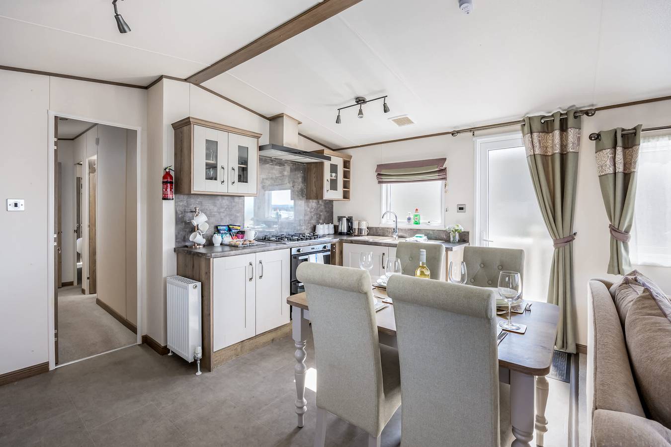 Costa Mare - 3-bedroom Caravan with beautiful views across the harbour in Rockley Park in Poole, Poole Harbour