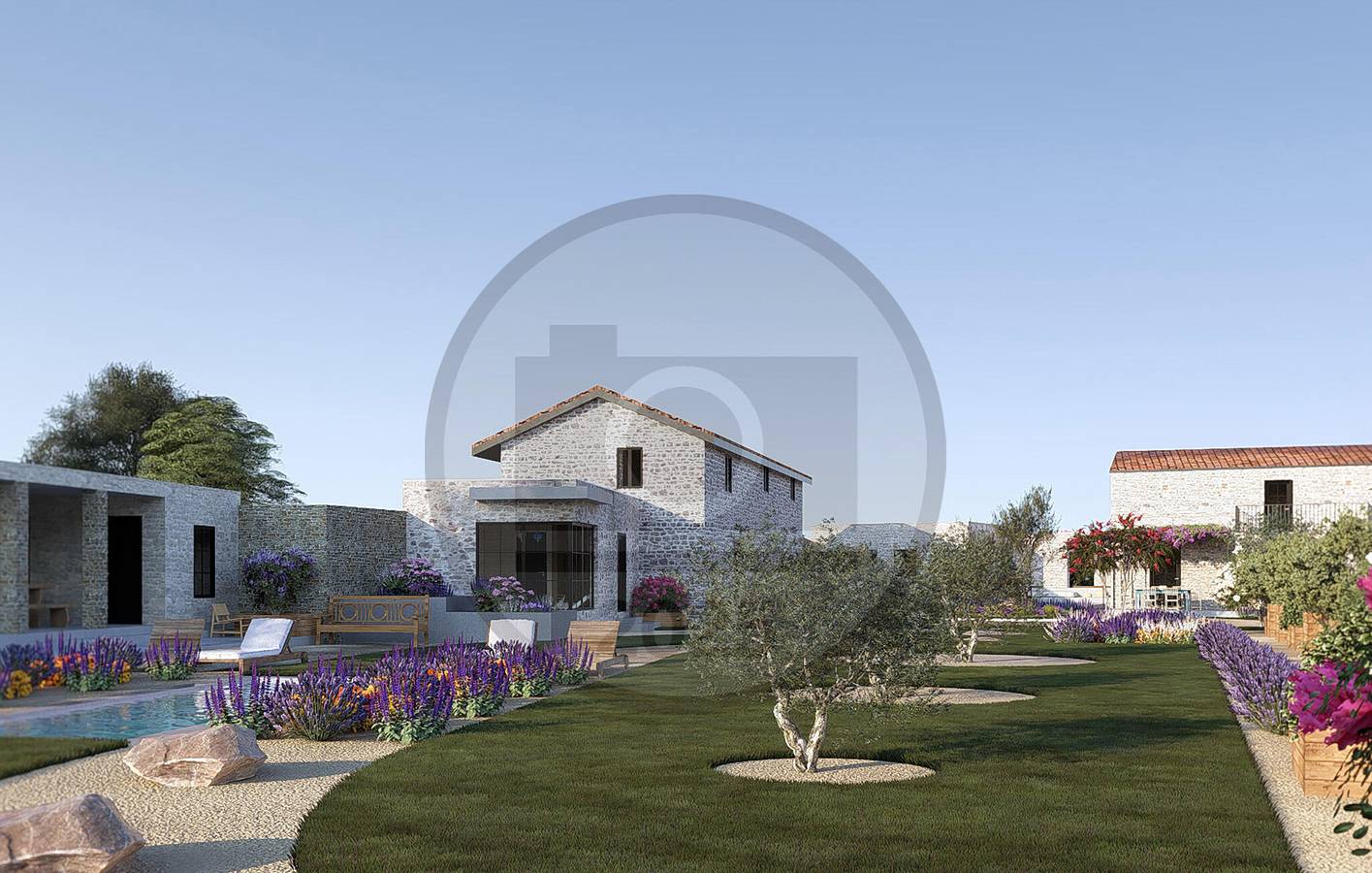 Geräumige 200 m² große Wohnung mit Pool, WLAN und Terrasse in Podgrađe, Grad Benkovac