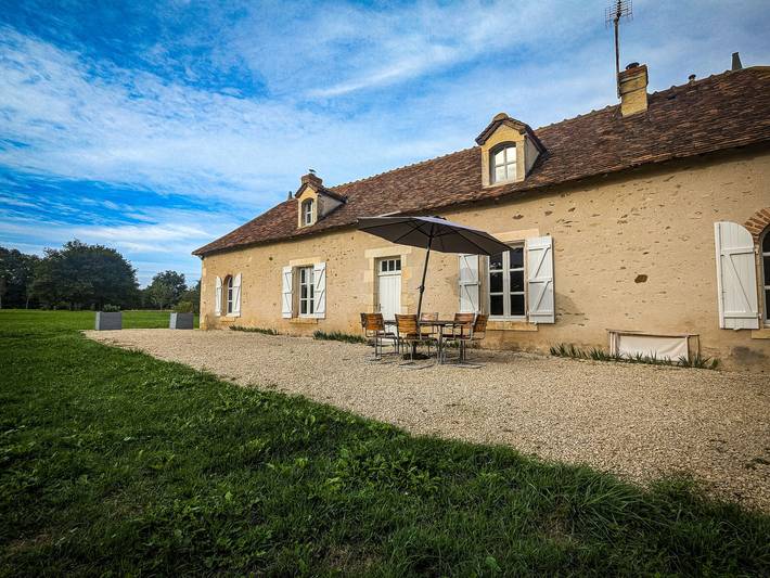Gîte pour 6 personnes, avec jardin
