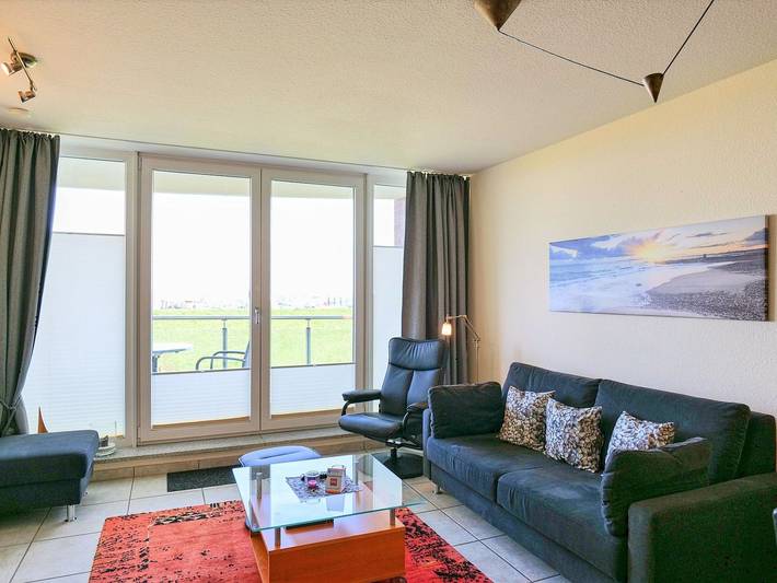 Ferienwohnung für 2 Personen, mit Balkon und Seeblick in Cuxhaven (Stadt) - 2