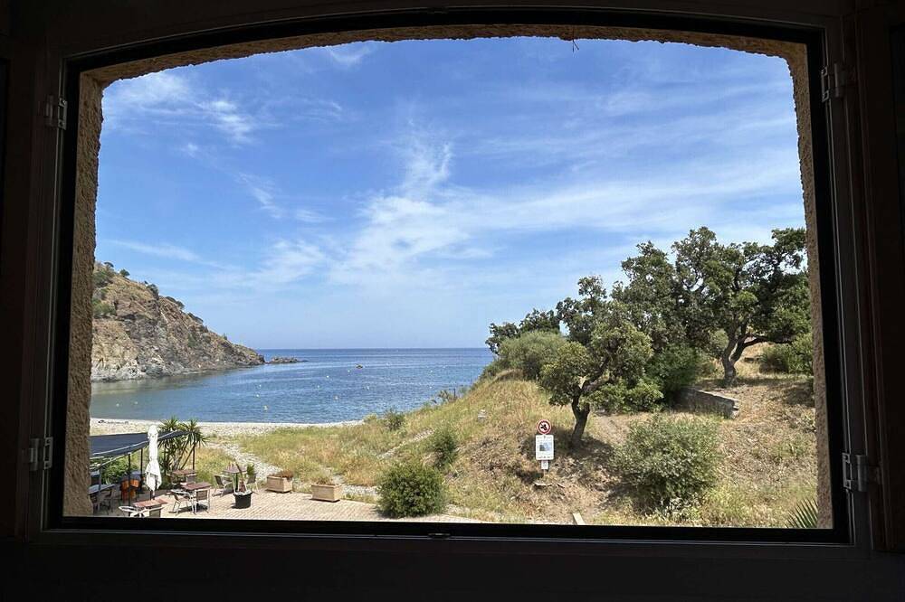 Appartement entier, Appartement 2 pièces vue mer avec climatisation à Banyuls-sur-Mer in Côte Vermeille, Cerbère