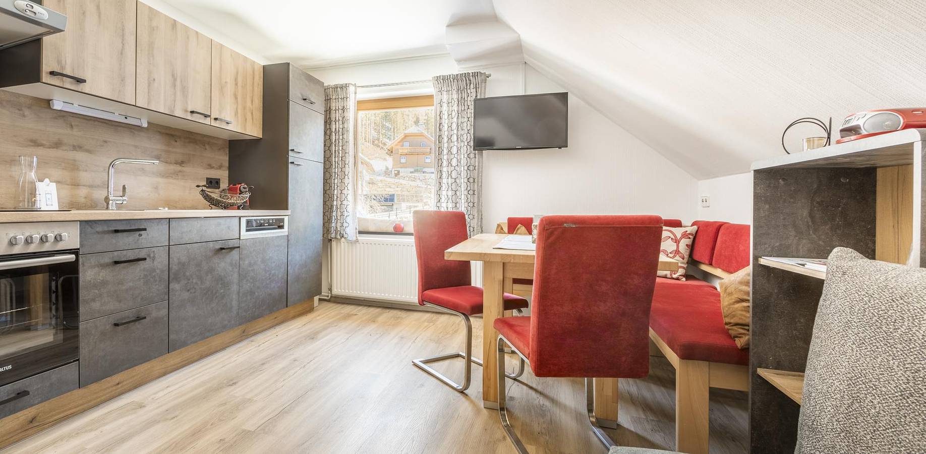 Apartment Saling/1 Schlafraum/Dusche, Wc in Mariapfarr, Bundesland Salzburg