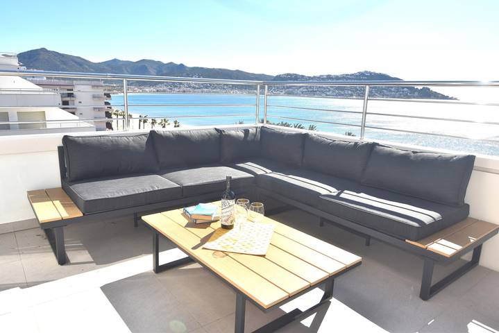 Ferienwohnung für 6 Personen, mit Meerblick und Terrasse sowie Pool in Roses - 4