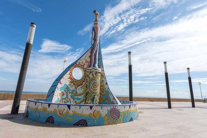 Apartamento para 4 personas, con vistas y balcón en Daimuz