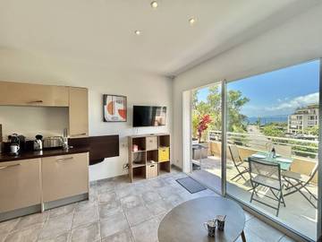 Gîte pour 4 personnes, avec terrasse à Albitreccia