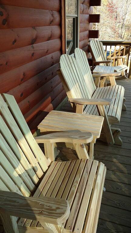 Log Cabin Ferienwohnung in Waynesville, Nc in Cataloochee Valley