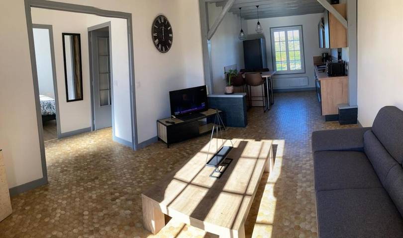 Maison de vacances pour 4 personnes, avec jardin et vue, animaux acceptés