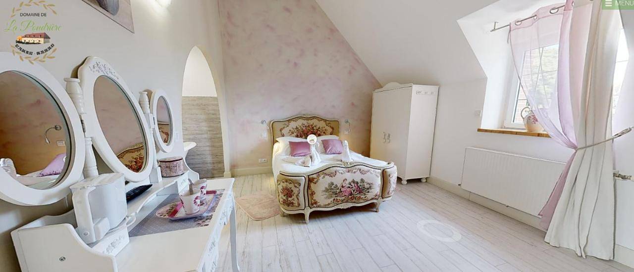 Chambre double Romantique in Ferrières-la-Verrerie, Région d'Alençon