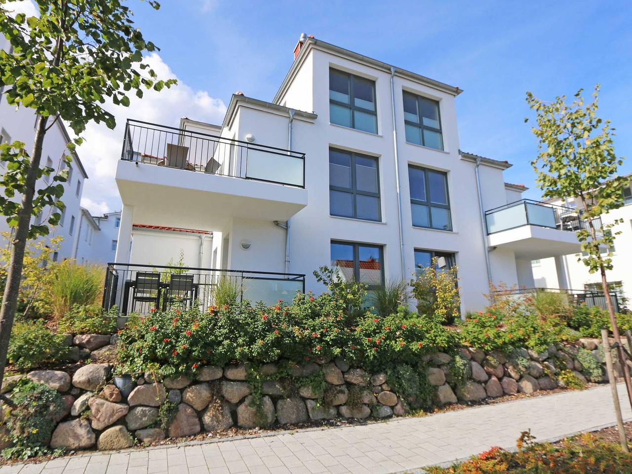 Ganze Ferienwohnung, Csp: Villa Anni Whg. 01 mit Terrasse - Villa Anni Whg. 01 mit Terrasse in Göhren, Rügen