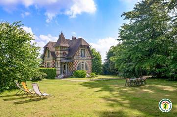Gîte pour 6 personnes, avec jardin et terrasse, animaux acceptés dans Parc naturel régional des Boucles de la Seine Normande