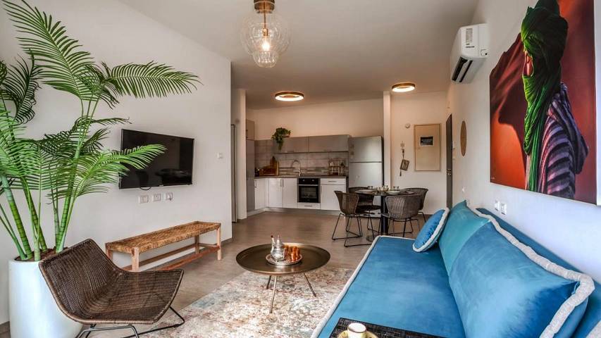 Appart’hôtel pour 6 personnes, avec jardin et vue