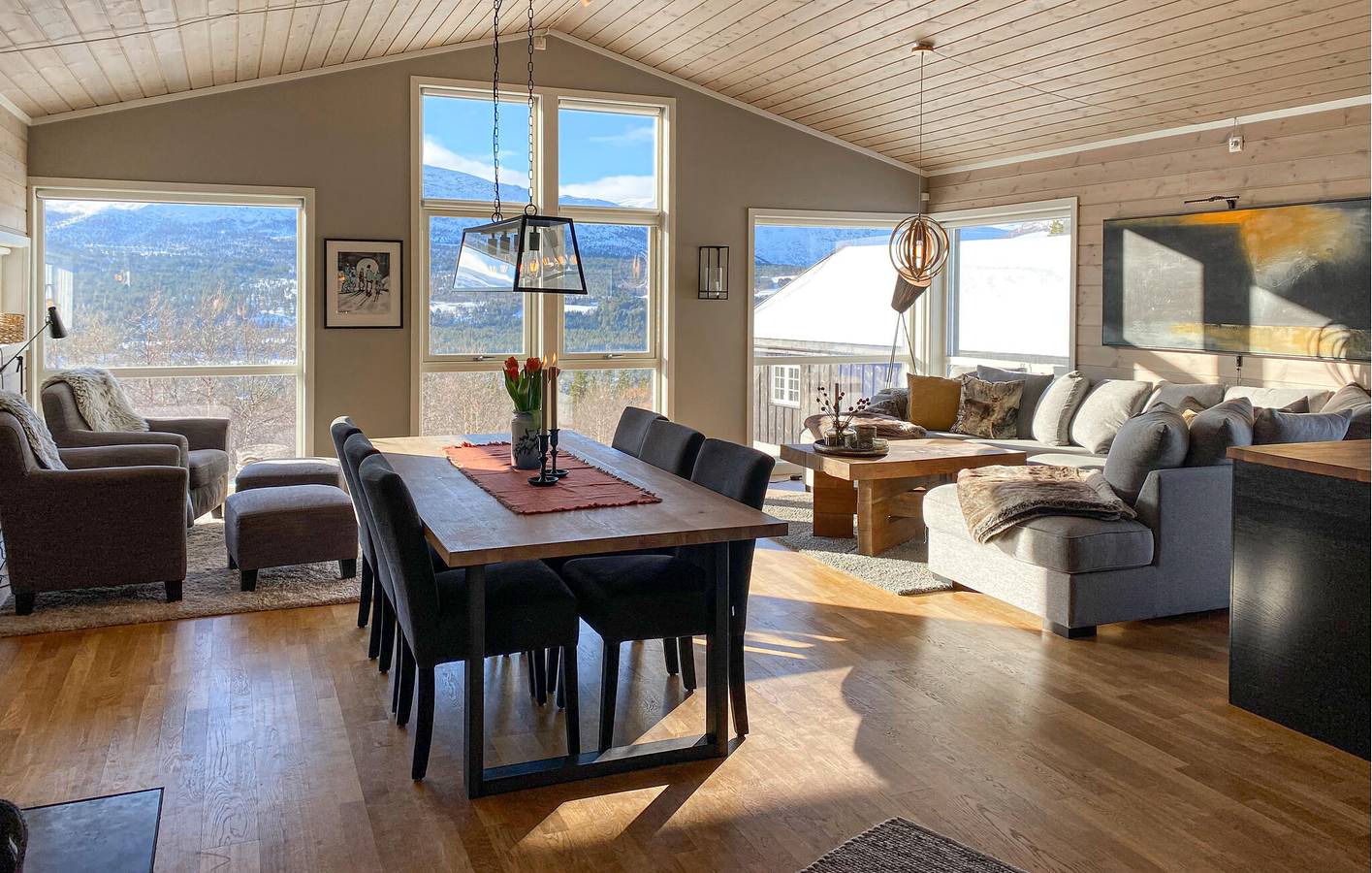 Ferienhaus für 10 Personen mit Garten in Bjorli, Lesja