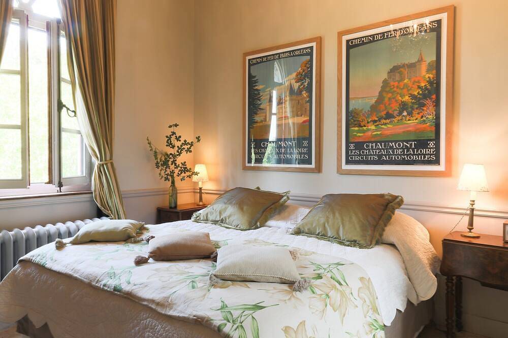 Ferienhaus-Familie-Ensuite-Parkblick in Saint-Paterne-Racan, Tours und Umgebung