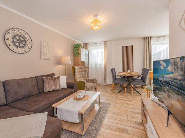 Ferienwohnung für 3 Personen, mit Terrasse und Garten in Pudagla - 2