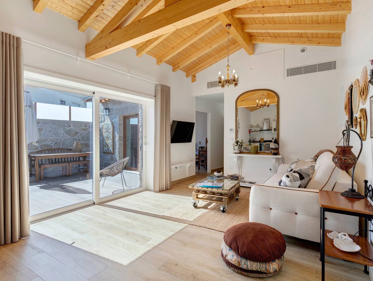 Ganze Wohnung, Apartment Casa Cantinho Da Touça mit Bergblick, Wlan und Klimaanlage in Soajo, Gerês