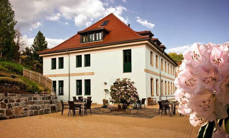 BnB für 2 Personen, mit Ausblick und Garten in Elbsandsteingebirge