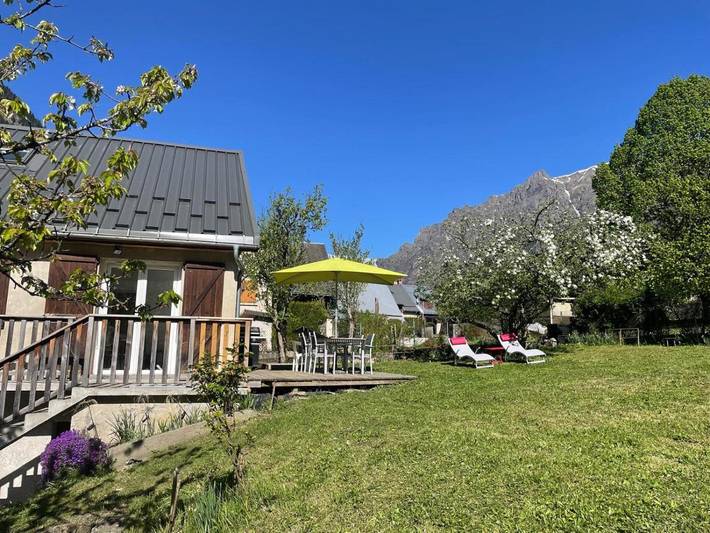 Maison de vacances pour 5 personnes, avec Balcon et Terrasse ainsi que Jardin et Vue