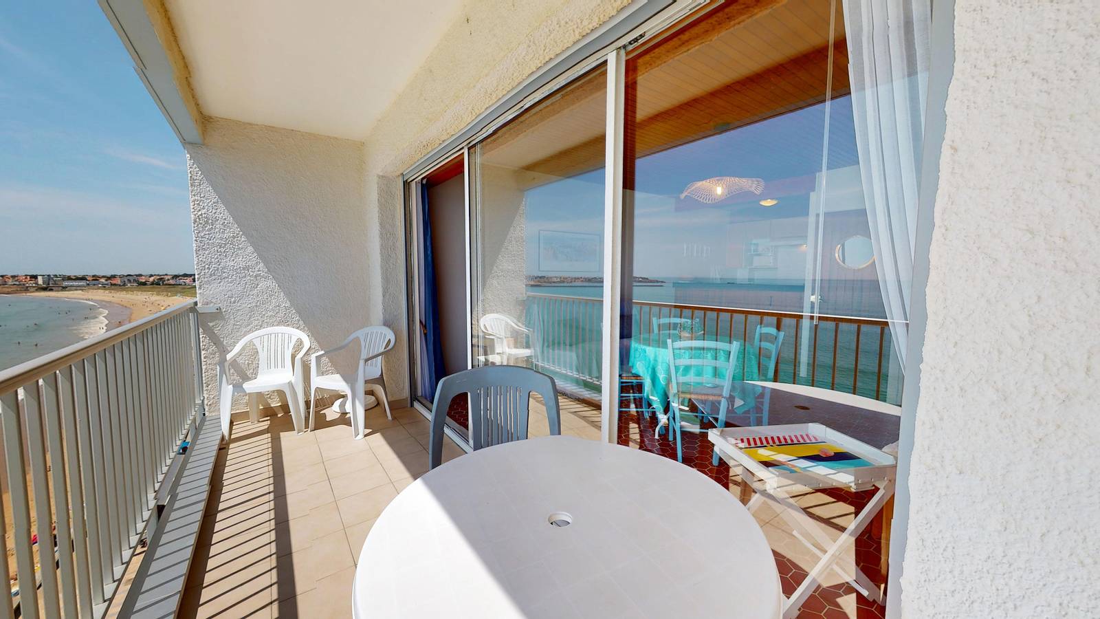 Studio entier, Studio du Capitaine - Vue Mer in Saint-Gilles-Croix-de-Vie, Vallée de la Loire