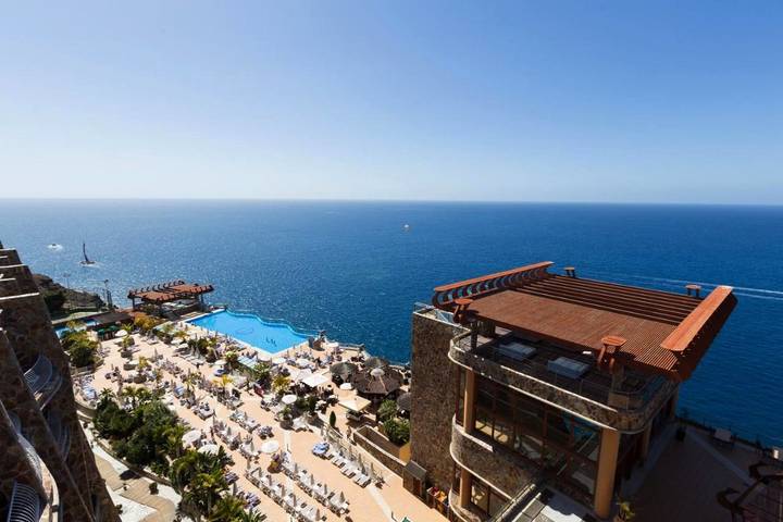 Resort für 3 Personen, mit Terrasse und Sauna in Puerto Rico (Gran Canaria)