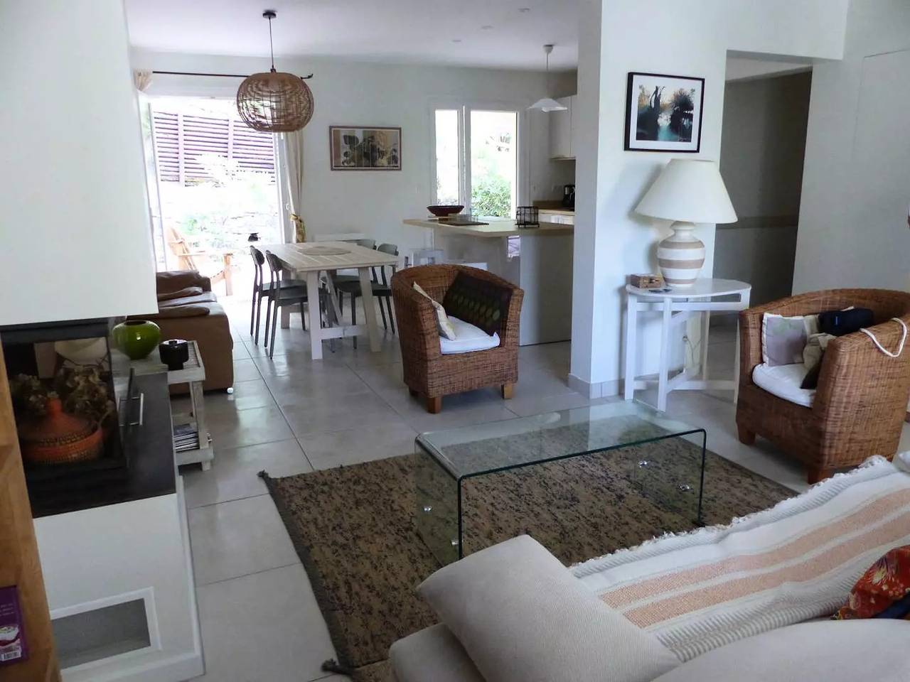 Villa von Marmottes mit wunderschöner Holzterrasse im Rücken. Kostenloses Wlan in Hossegor, Côte d’Argent