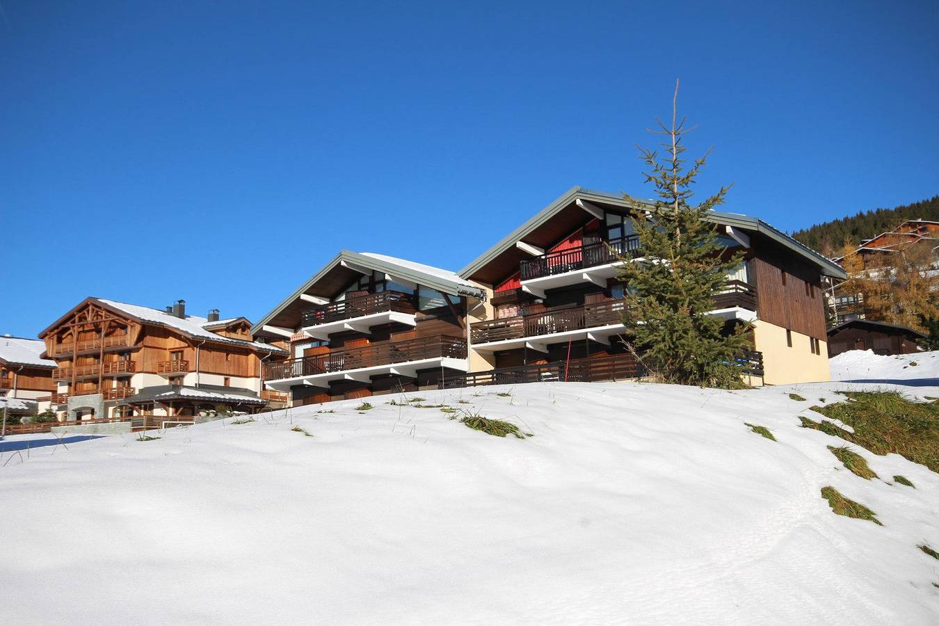 Studio entier, Résidence les Mélèzes 2 - Studio cabine 4 personnes (203) in Les Saisies, Région d'Albertville