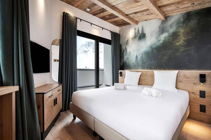Chambre d’hôte pour 8 personnes, avec vue et jardin, animaux acceptés à Tignes - 3
