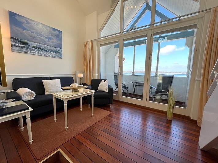 Ferienwohnung für 2 Personen, mit Balkon und Sauna