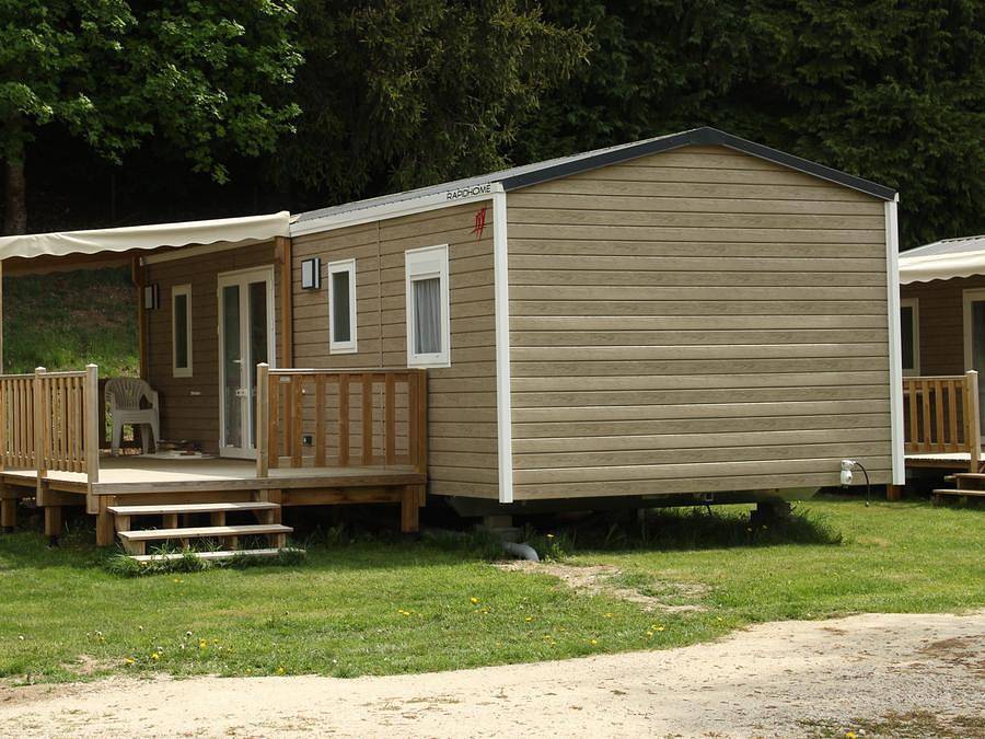 Camping Le Lignon - Mobilhome 8 personas - Petunia y Geranio in Le Chambon-sur-Lignon, Macizo Central