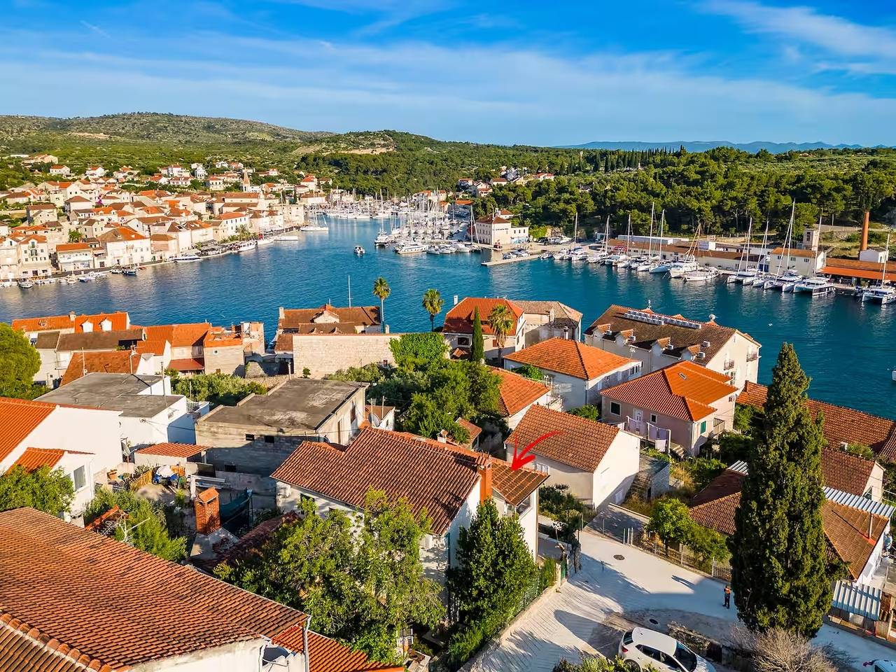 Hel leilighet, Studio flat with air-conditioning Milna, Brač As-27445-a in Milna, Brac