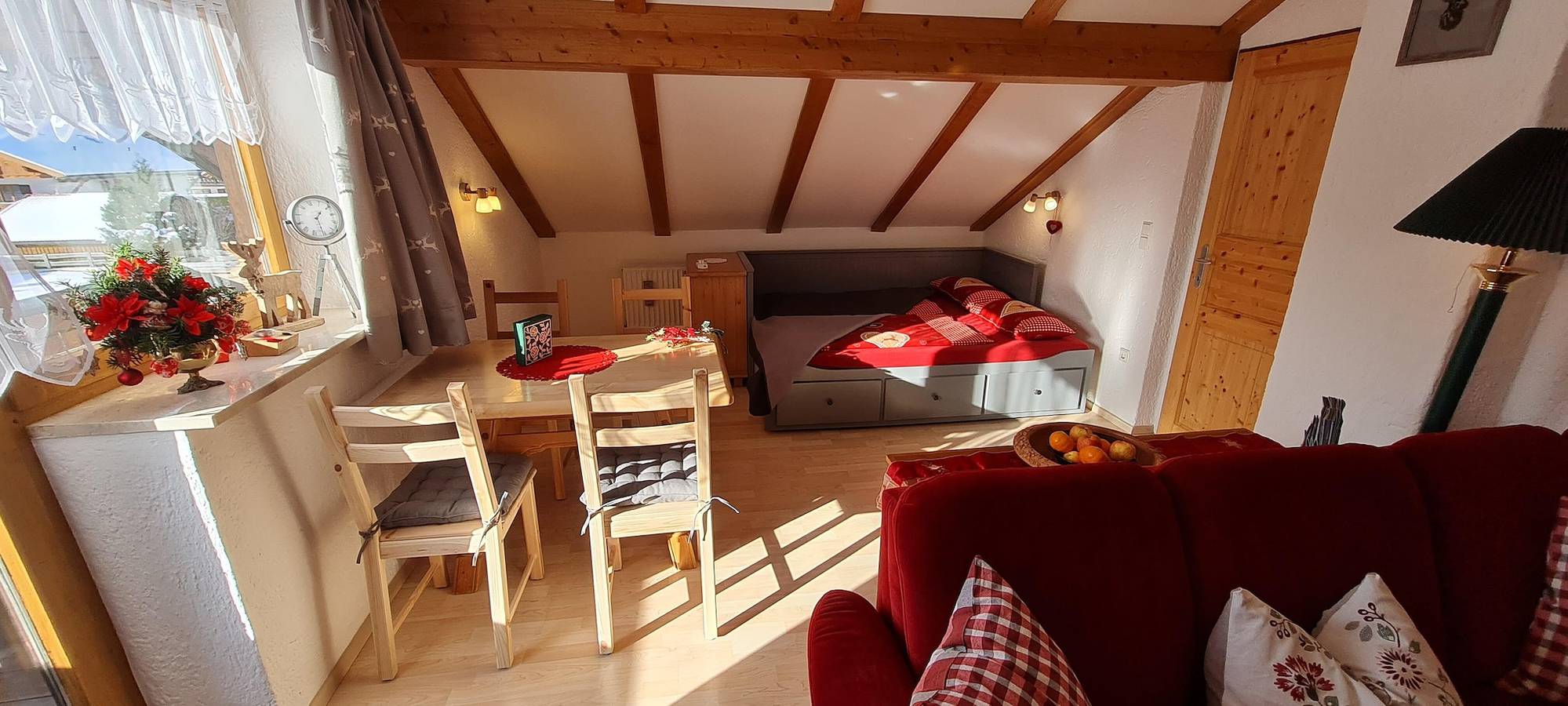 Ganze Wohnung, Ferienwohnung 'Haus Bergblick' mit Balkon und Wlan in Mittenwald, Bayerische Alpen