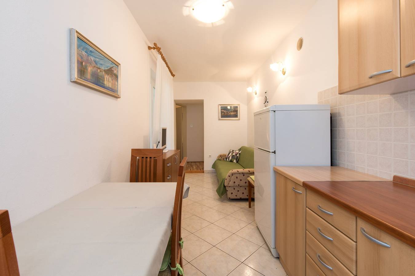Ganze Wohnung, Two bedroom apartment near beach Baška, Krk A-19518-a in Baska, Krk