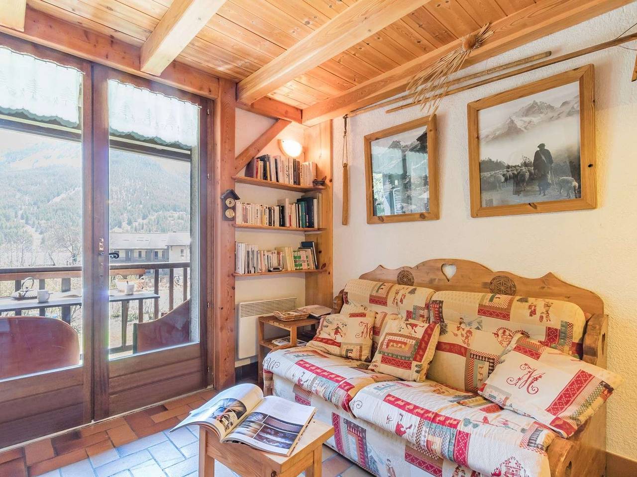 Apartamento entero, Apartamento de montaña con entrepiso y balcón, 5 plazas, Monêtier-les-Bains, cerca de pistas in Le Monêtier-les-Bains, Serre Chevalier