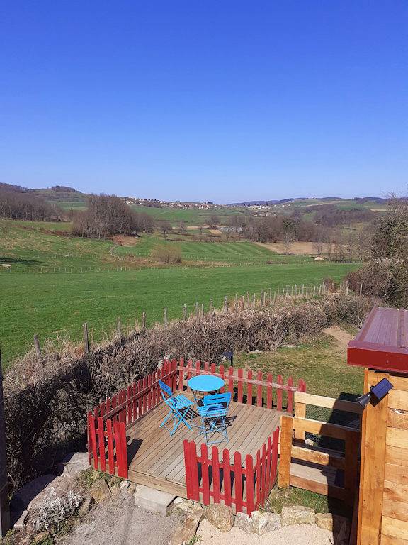 Studio pour 2 personnes, avec jacuzzi et terrasse dans Rhône - 3