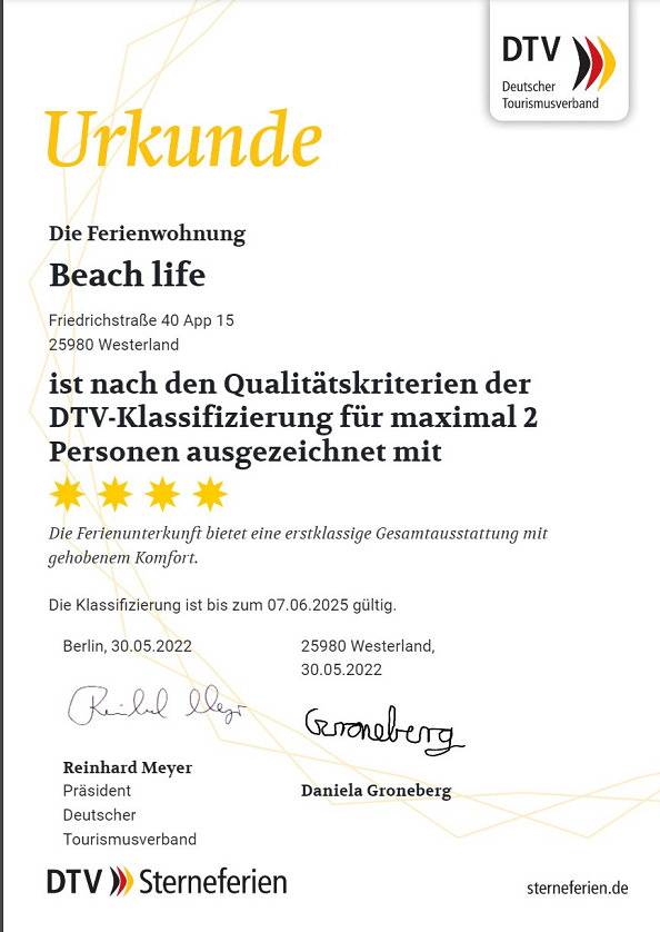 Ganze Ferienwohnung, Beachlife-Sylt in Westerland, Sylt (Gemeinde)