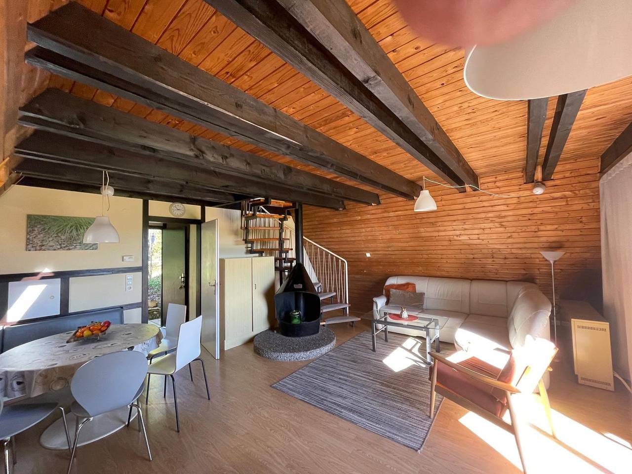 Feriendorf Sulzfeld - Ferienhaus Amsel mit Terrasse in Sulzfeld, Rhön-Bayern