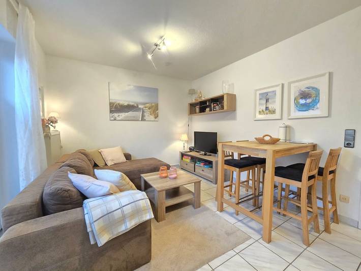 Ferienwohnung für 4 Personen, mit Garten in Neßmersiel