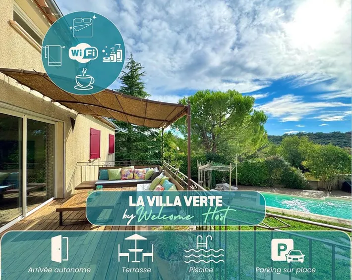 Chalet para 8 personas, con piscina y jardín - 1