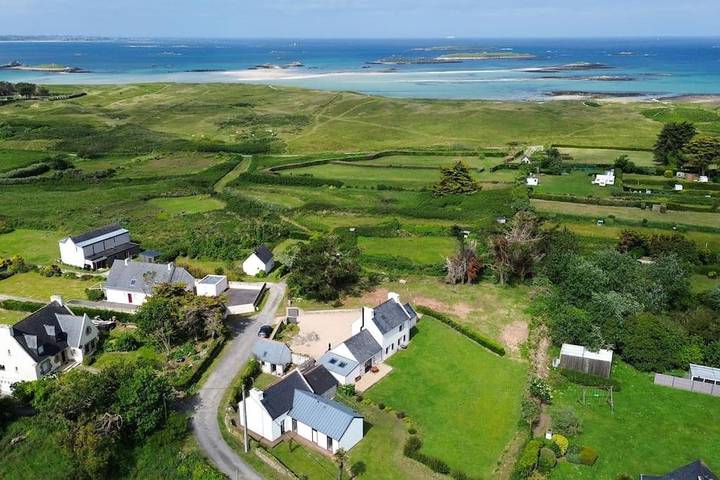 Maison de vacances pour 6 personnes, avec vue et jardin