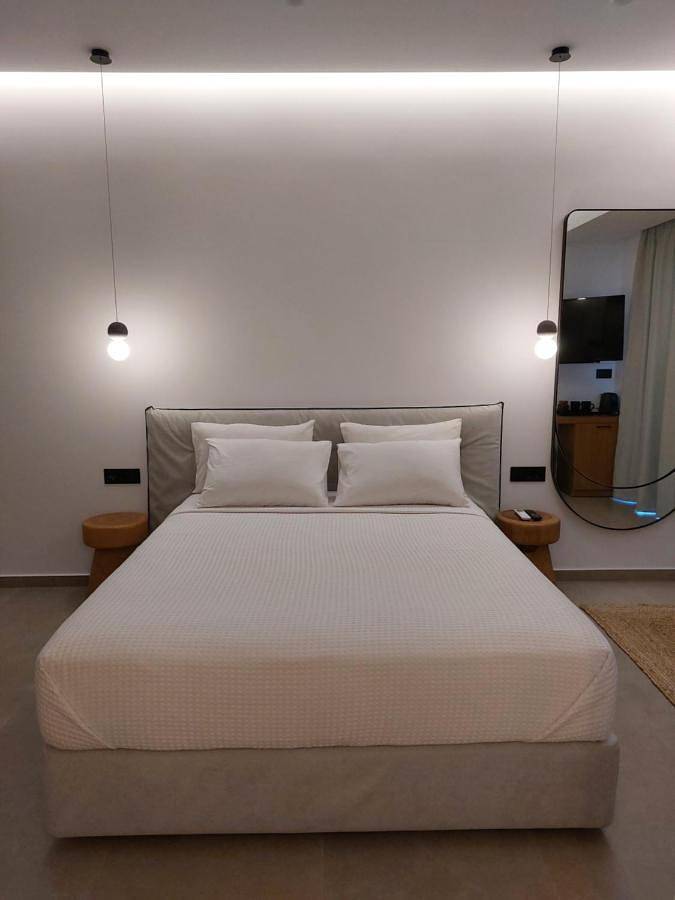Appart’hôtel pour 2 personnes, avec Balcon et Terrasse ainsi que Jardin et Vue à Bali (Crète)