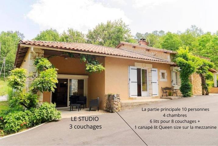 Casa de vacaciones para 10 personas, con jardín, Familias con niños - 1