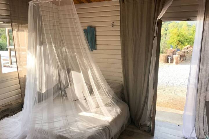 Homerez - Gemütliches Bungalow mit Pool in Madrigueras in Algodonales, Pueblos Blancos