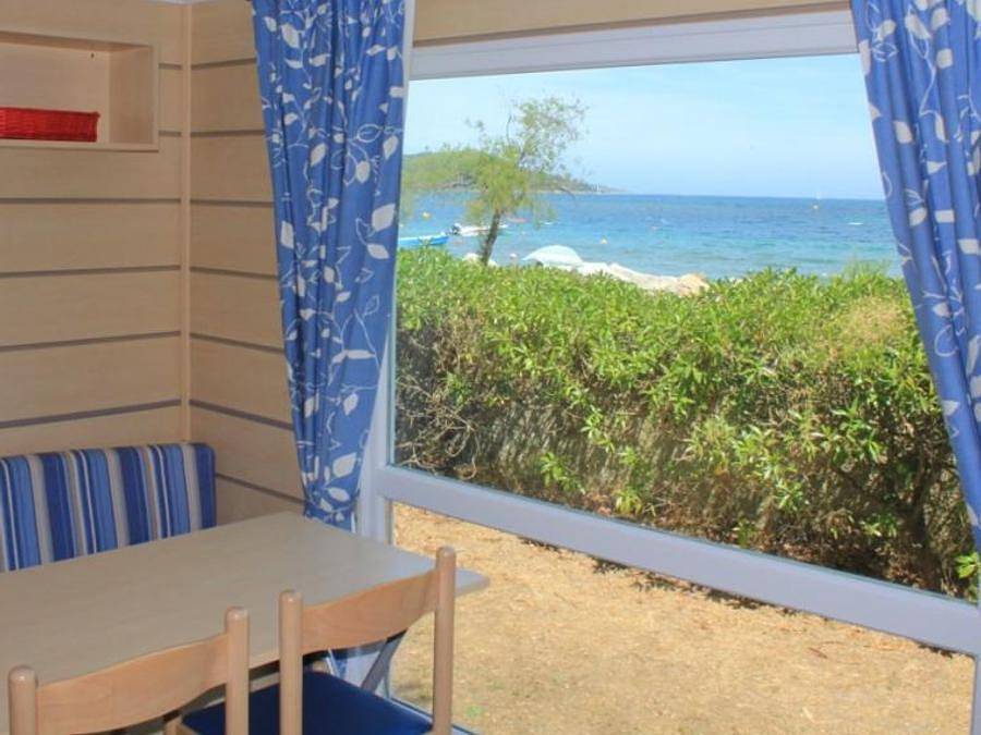 Camping U pezzo - Mobilhome 4 personas in Saint-Florent, Region de Calvi
